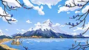 Fischer's Fishing Journey - Snow-Crowned Mountain  DLC Screenshot 1