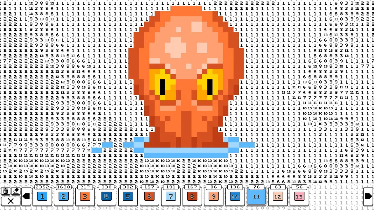 Coloring Pixels - Folklore Pack Screenshot 1
