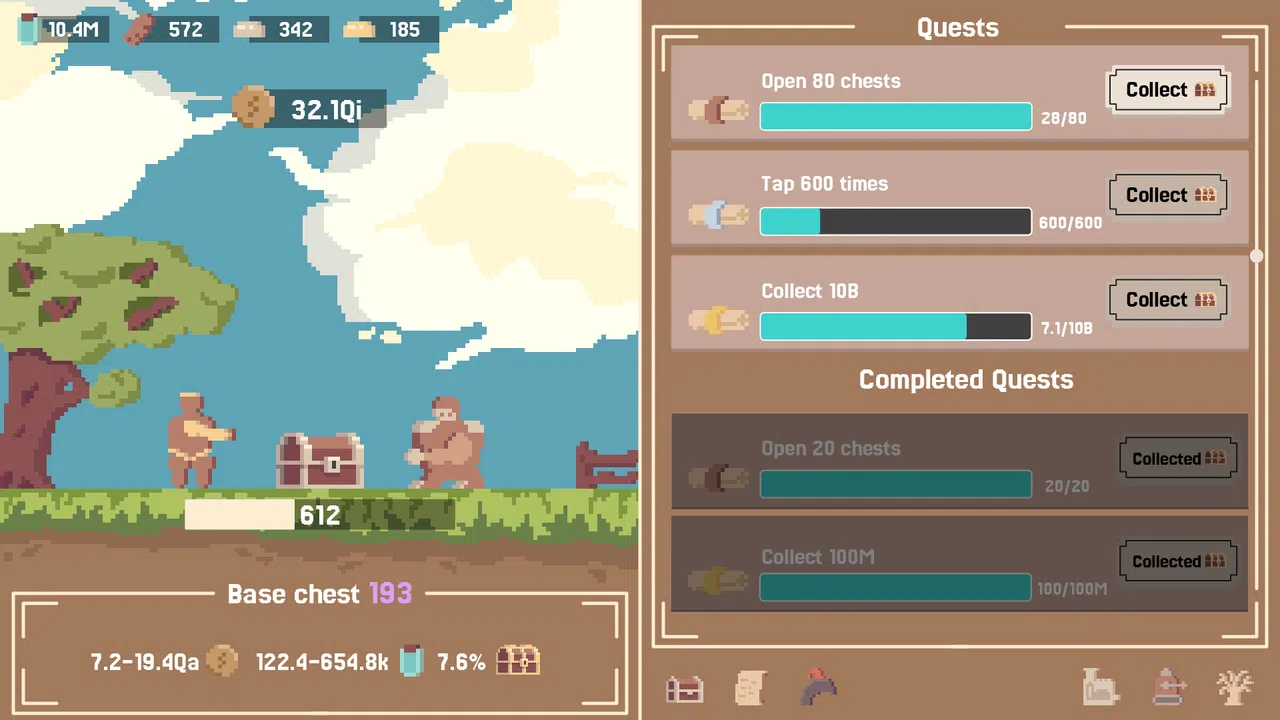 Idle Chest Screenshot 1