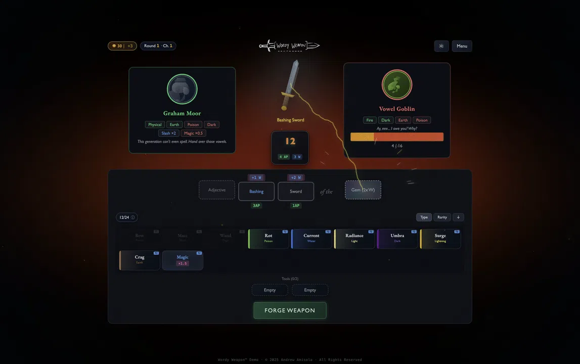 Wordy Weapon Screenshot 0
