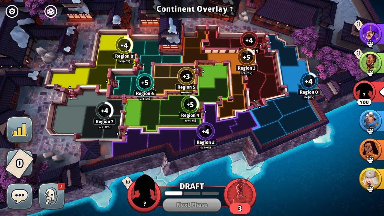 RISK: Global Domination - Fedual Japan Map Pack Screenshot 1