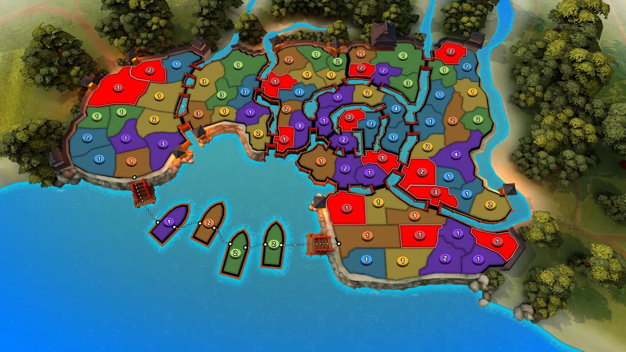 RISK: Global Domination - Fedual Japan Map Pack Screenshot 4