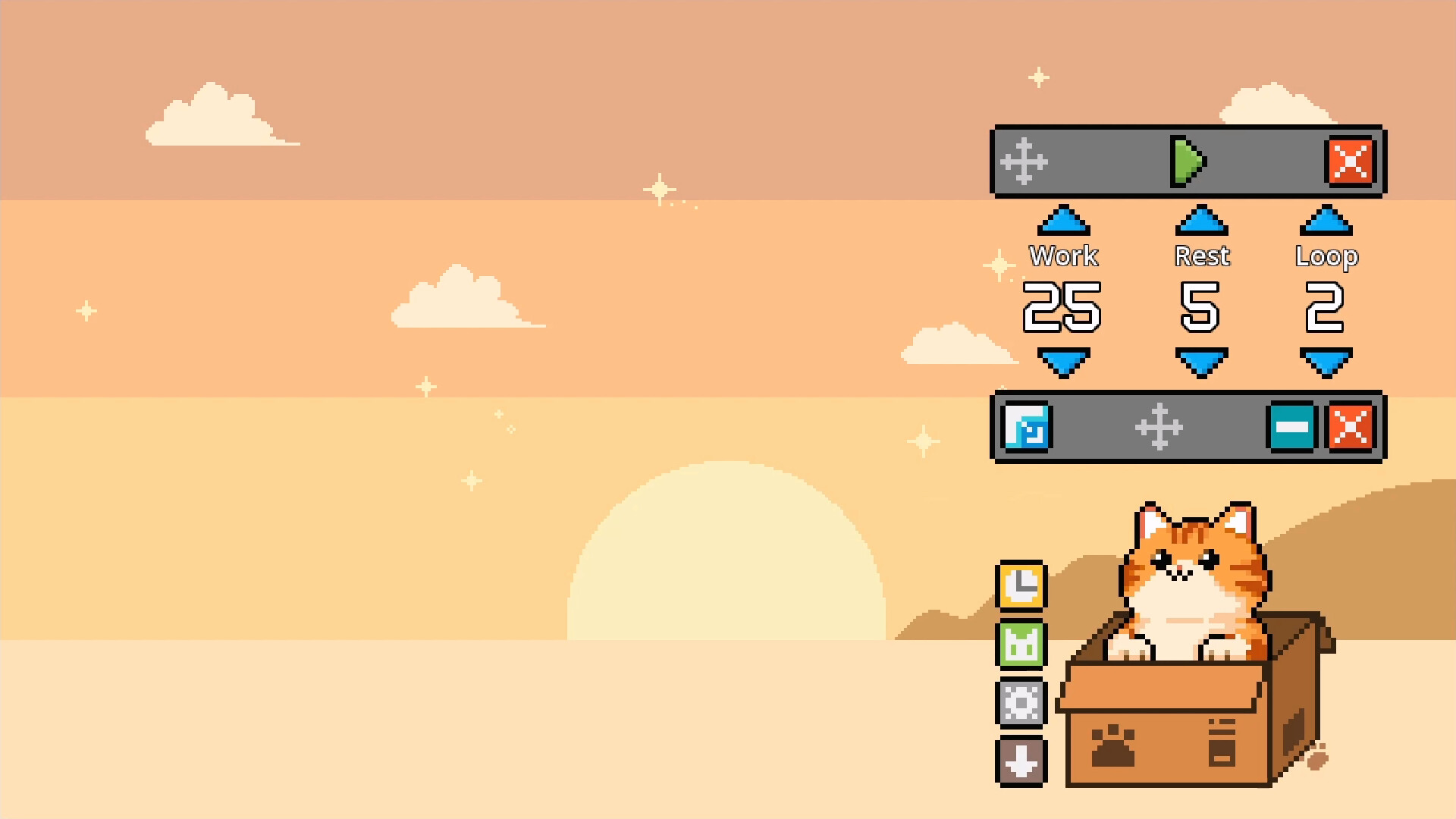 Hajimeow: Tiny Box Cat Screenshot 1