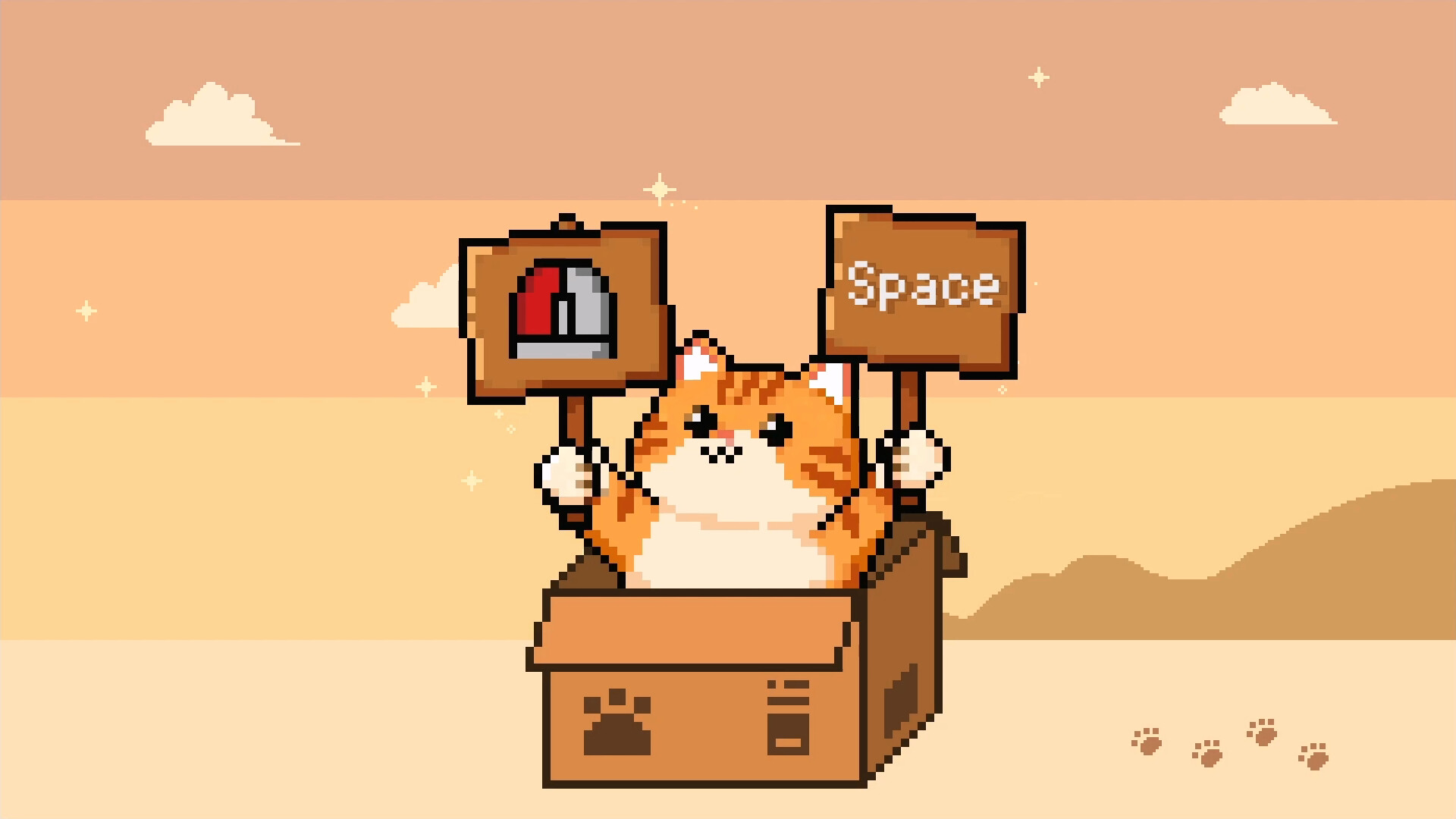 Hajimeow: Tiny Box Cat Demo Screenshot 4