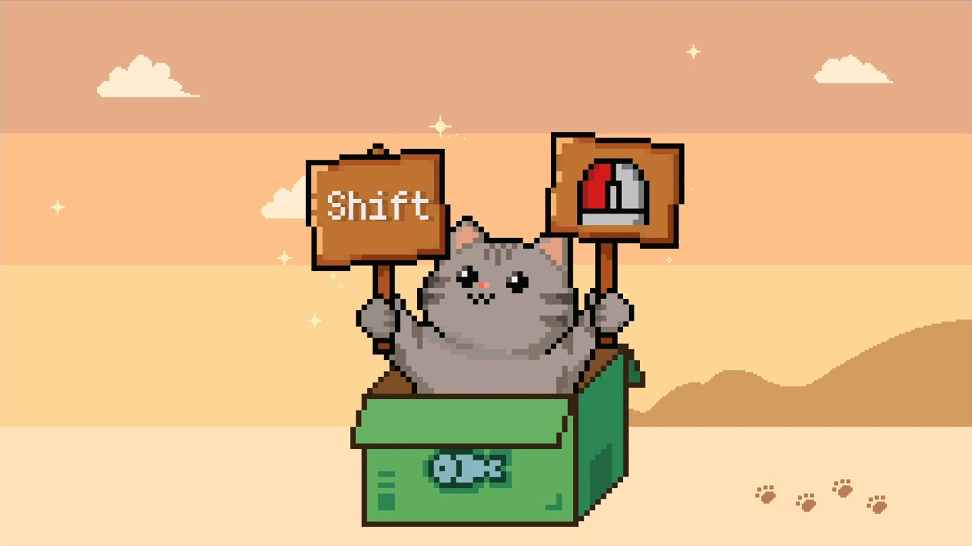 Hajimeow: Tiny Box Cat Demo Screenshot 1