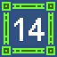 Stage 14 Clear icon