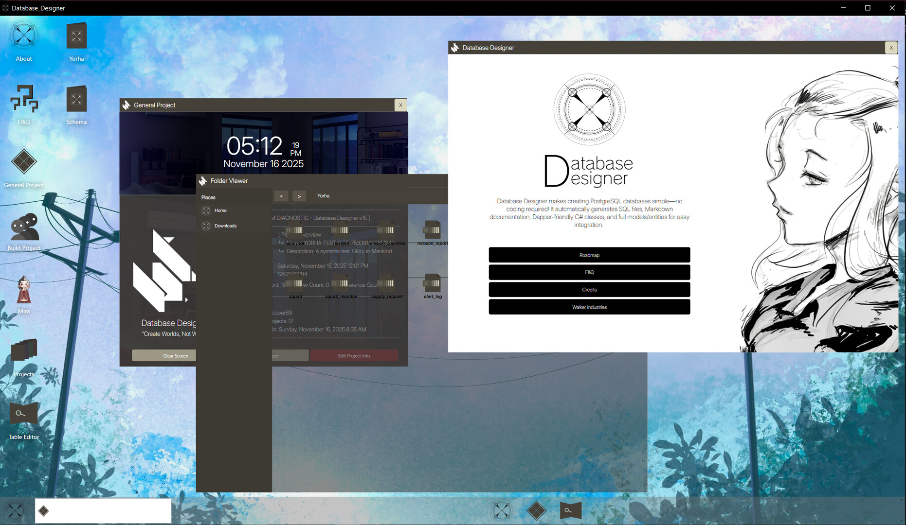 Database Designer Screenshot 0