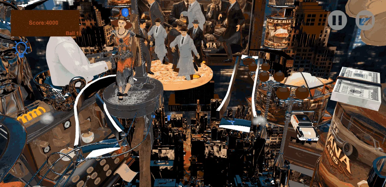 Mafioso Mafia Pinball Screenshot 2