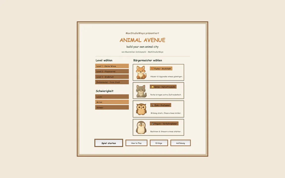 Animal Avenue Screenshot 0