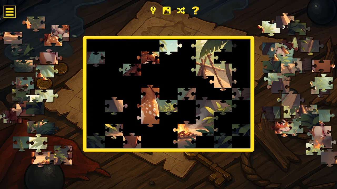 Furry Pirate Jigsaw Screenshot 0