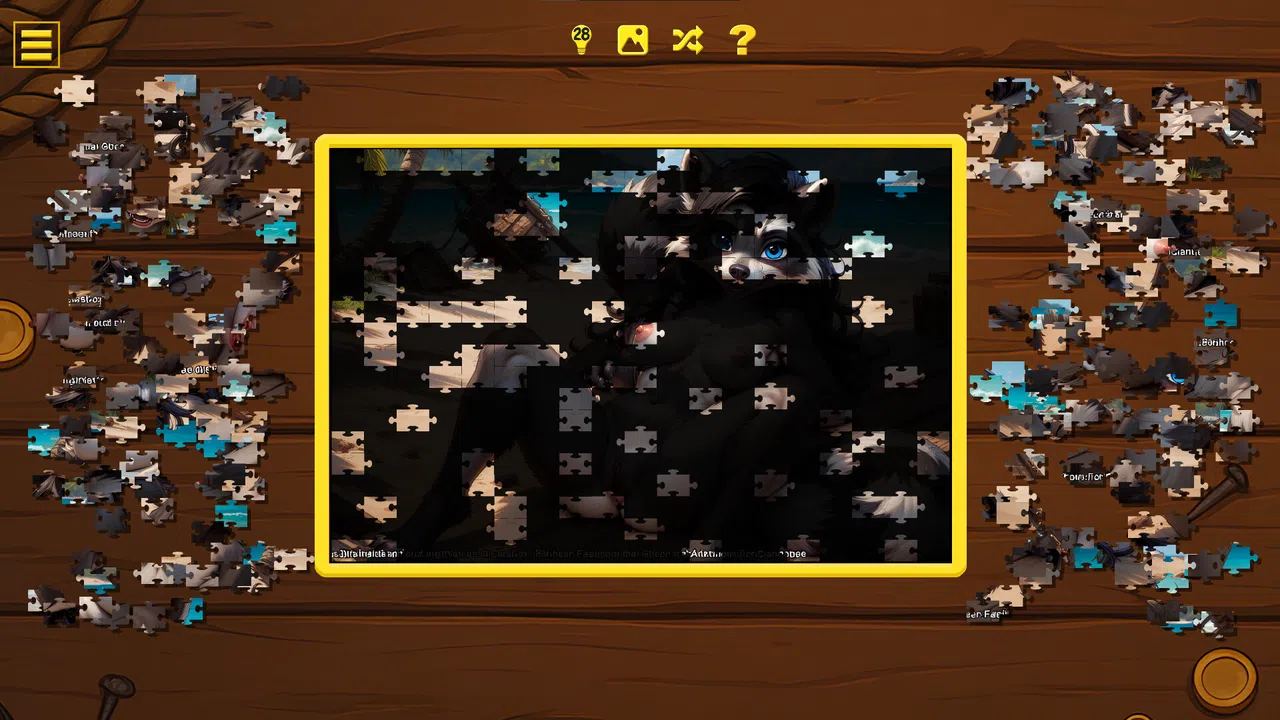 Furry Pirate Jigsaw Screenshot 2