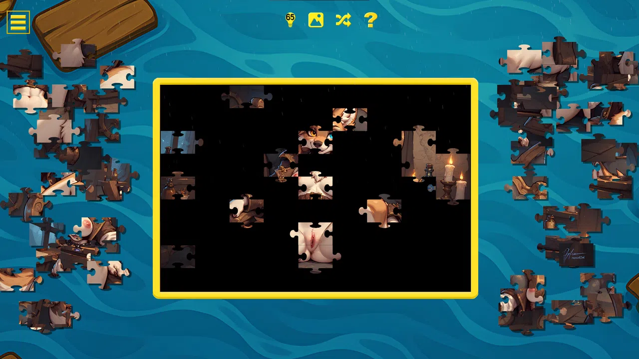 Furry Pirate Jigsaw Screenshot 3