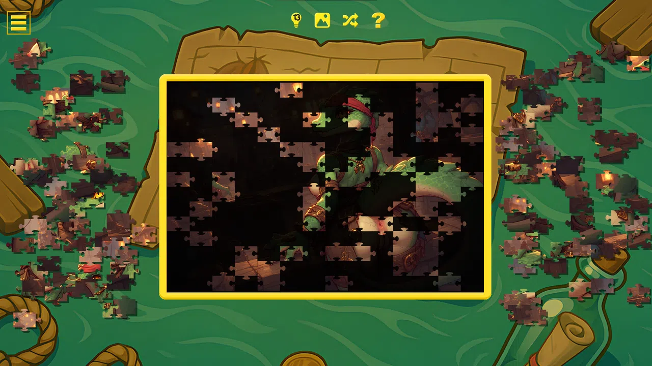 Furry Pirate Jigsaw Screenshot 1
