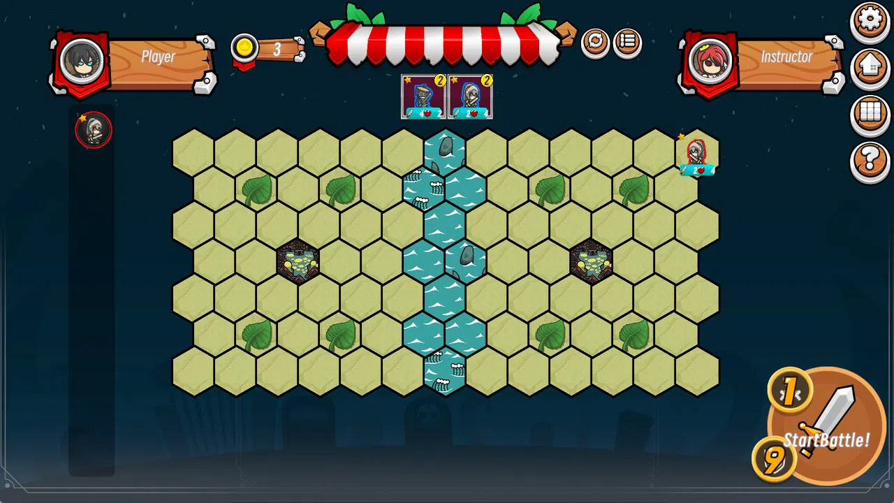 交错方阵 Crossed Tiles Demo Screenshot 2