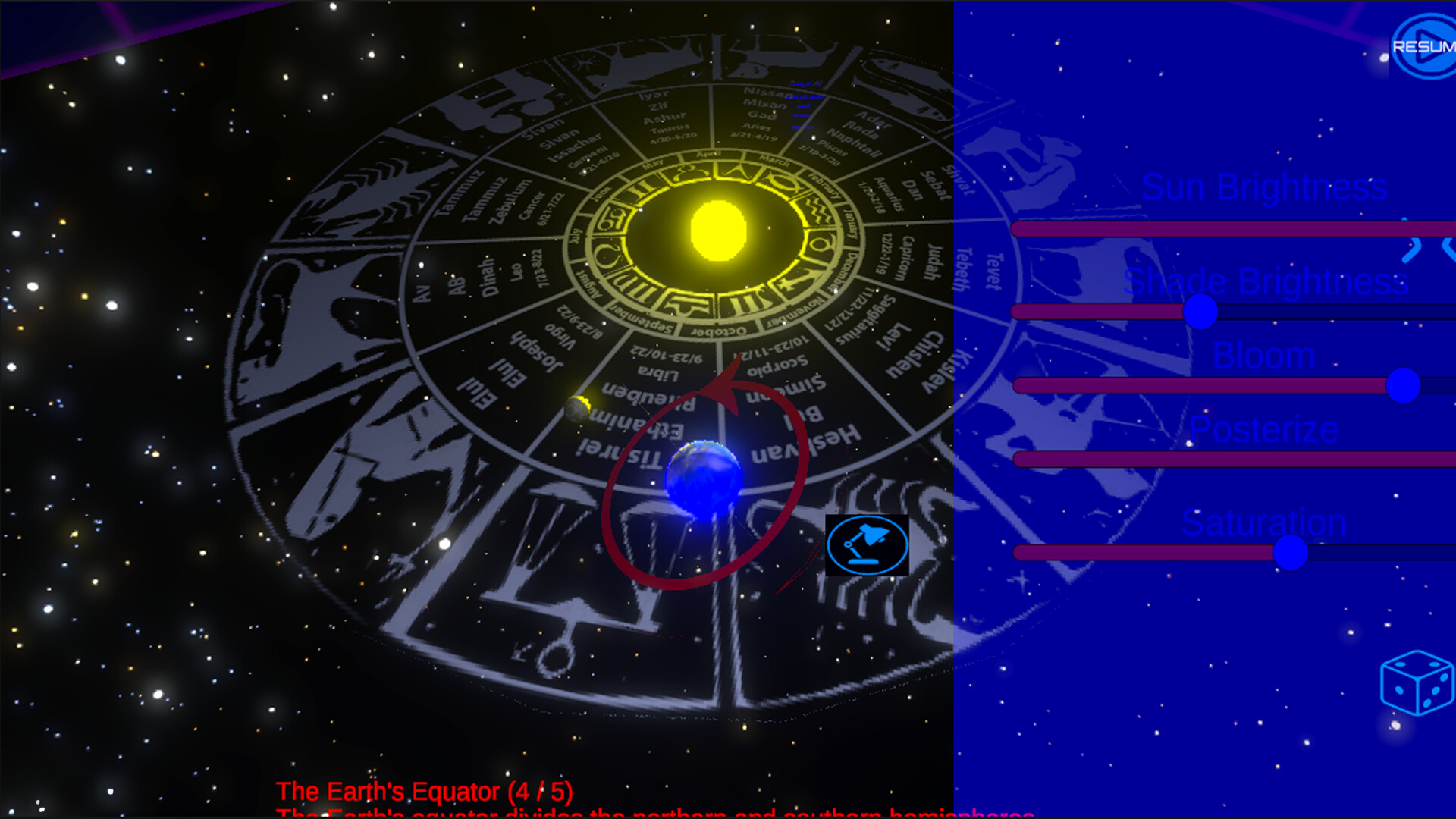 Signs and Seasons Explorer Screenshot 0