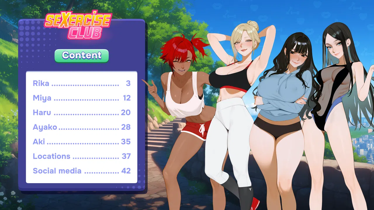 Sexercise Club - Digital Artbook Screenshot 2