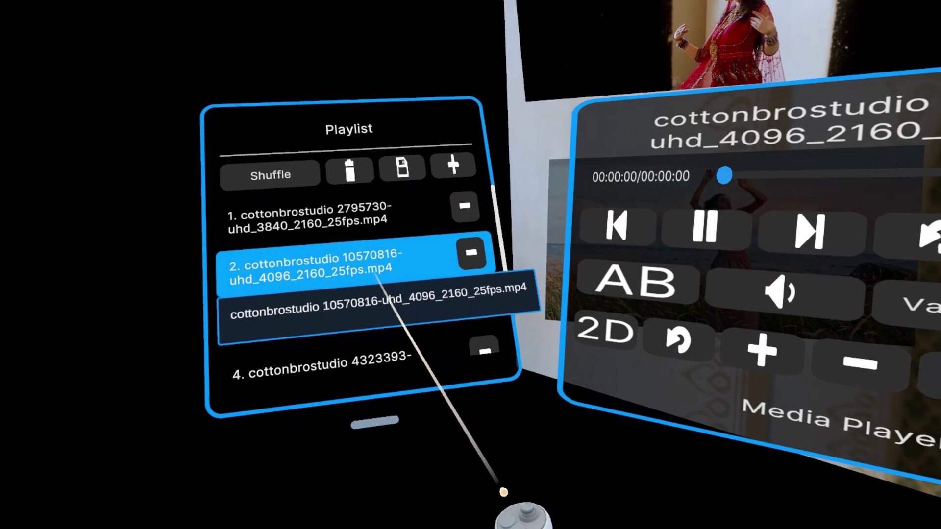 LucidVR Video Player Demo Screenshot 4
