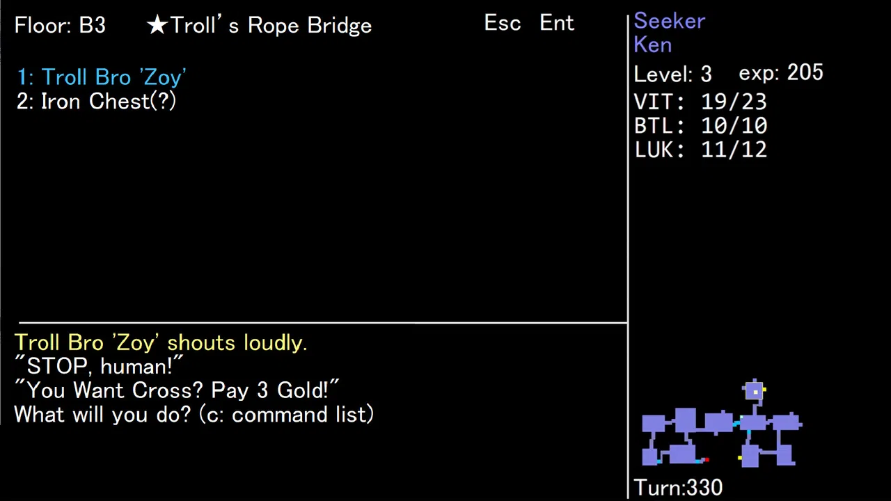 Text Dungeon: The Ring of Life Screenshot 4