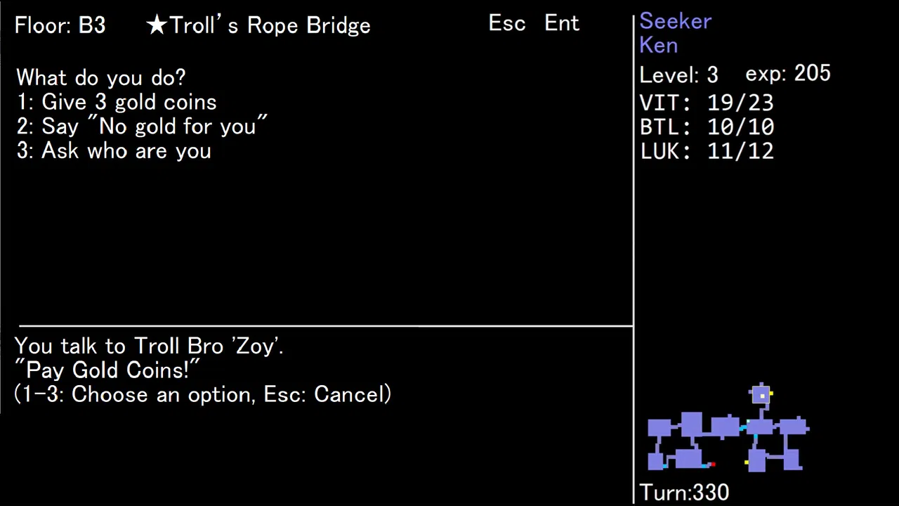 Text Dungeon: The Ring of Life Screenshot 5