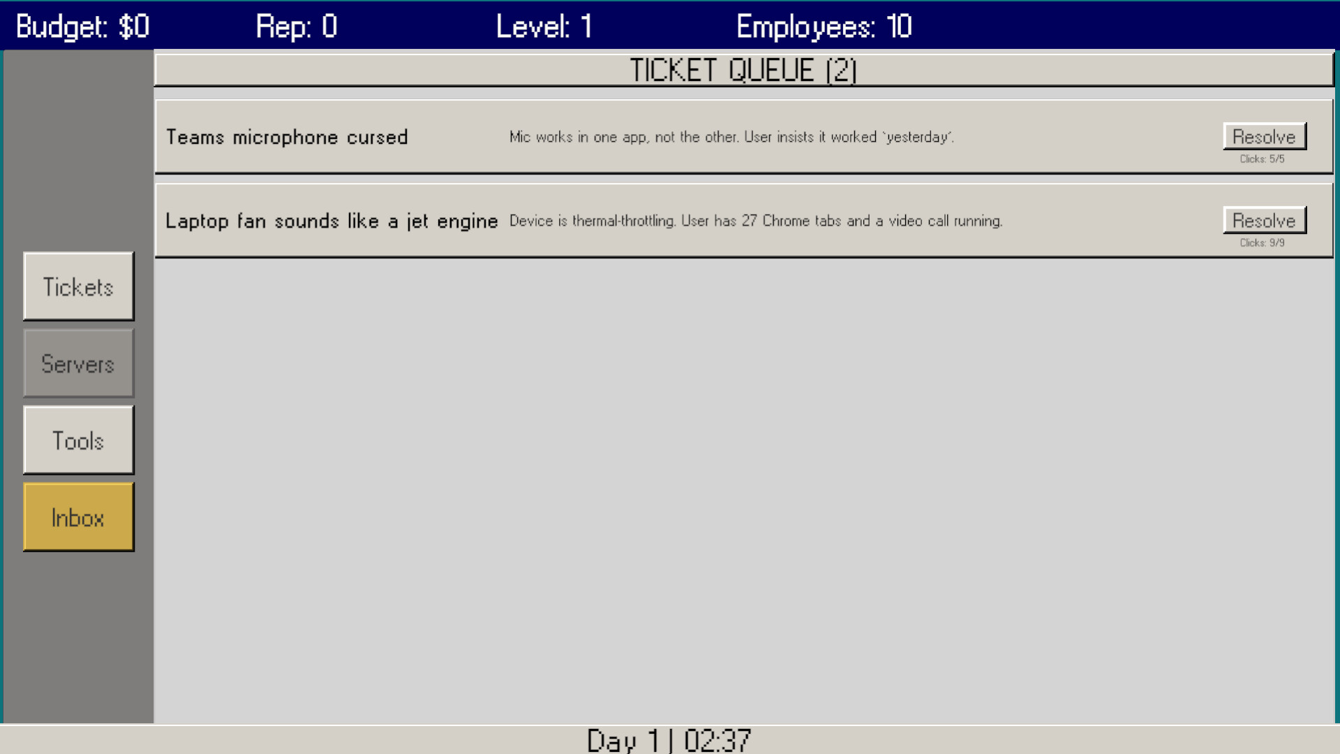 SYSADMIN Hell Screenshot 0