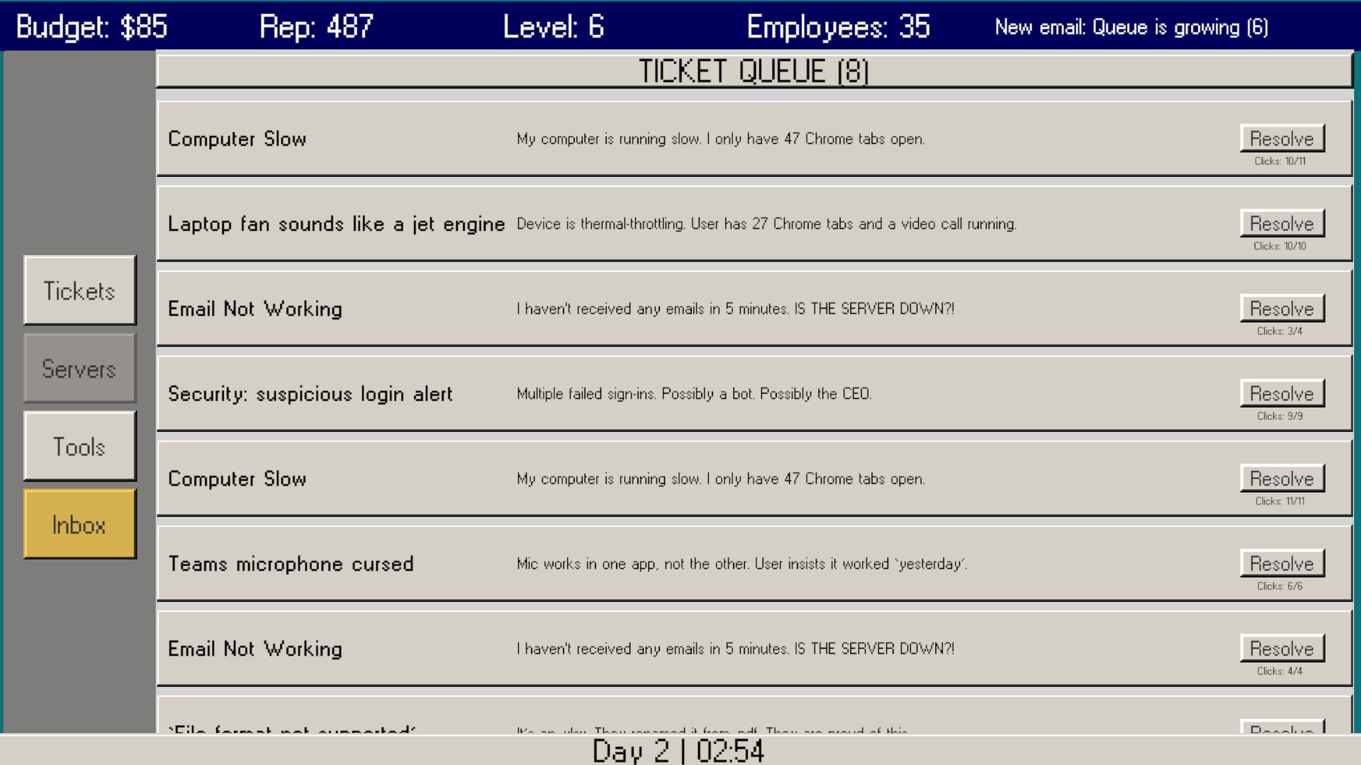 SYSADMIN Hell Screenshot 2