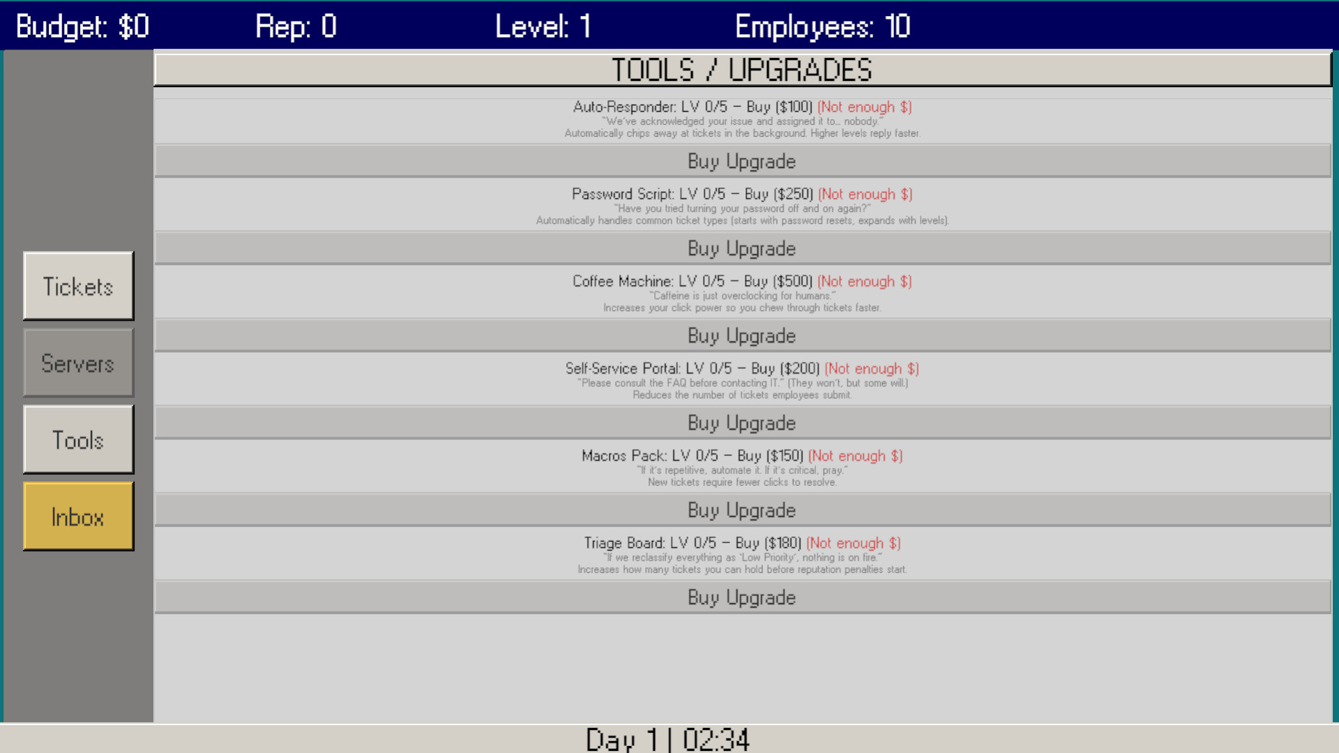 SYSADMIN Hell Screenshot 1