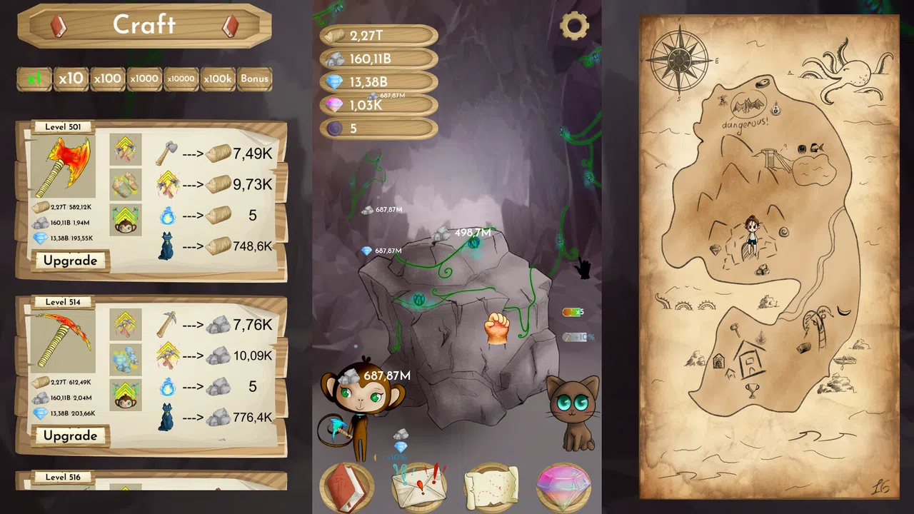 Island Clicker – Auto Clicker Skins Pack Screenshot 3
