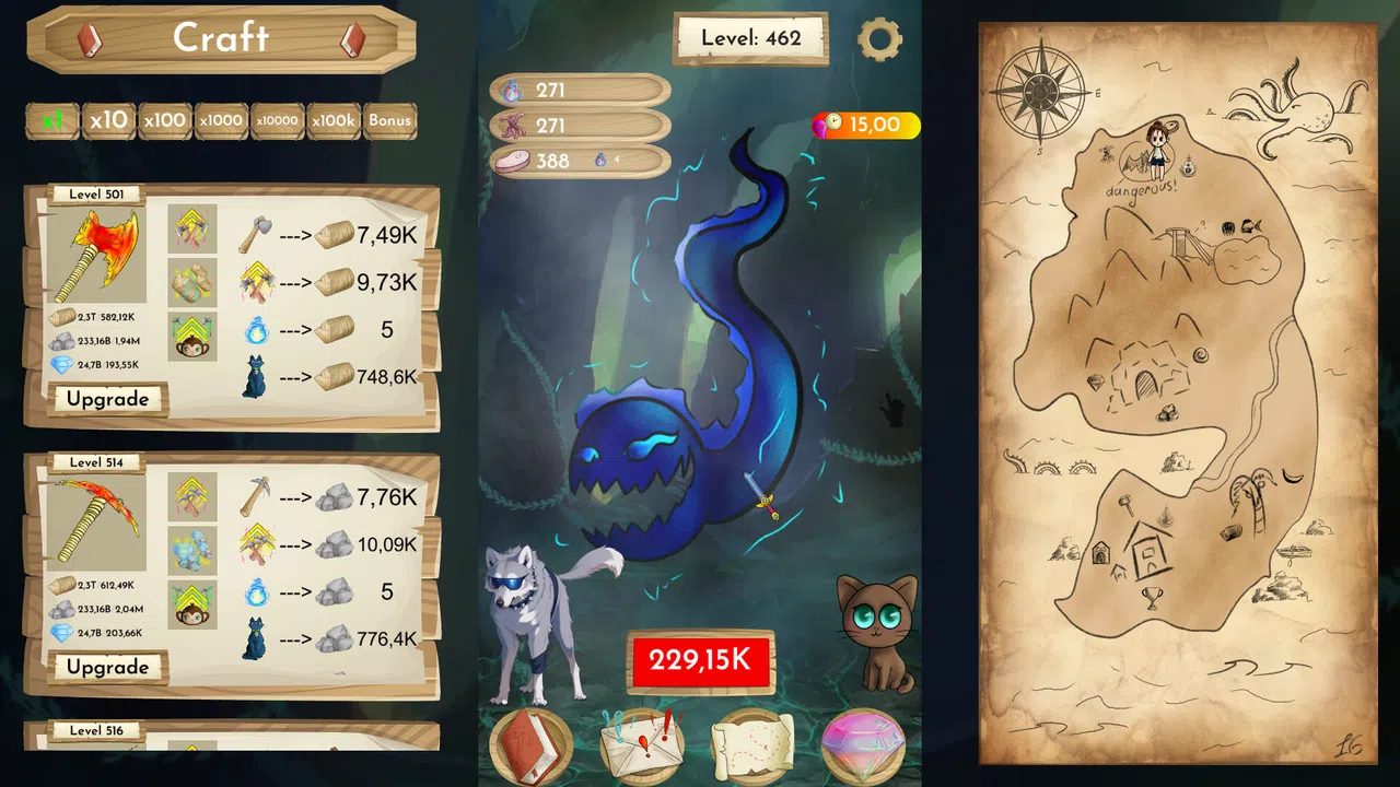 Island Clicker – Auto Clicker Skins Pack Screenshot 4