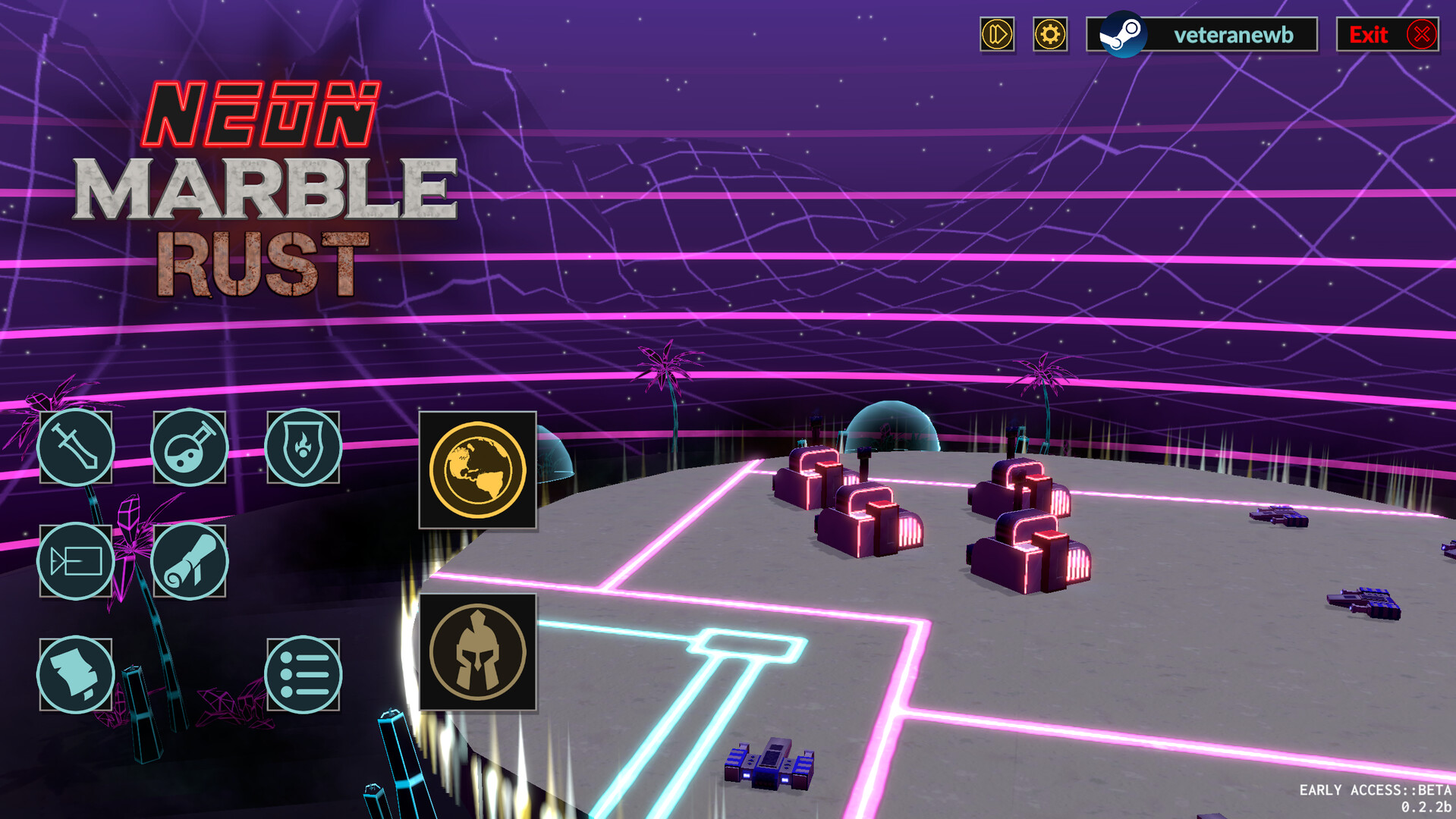 Neon Marble Rust Screenshot 7