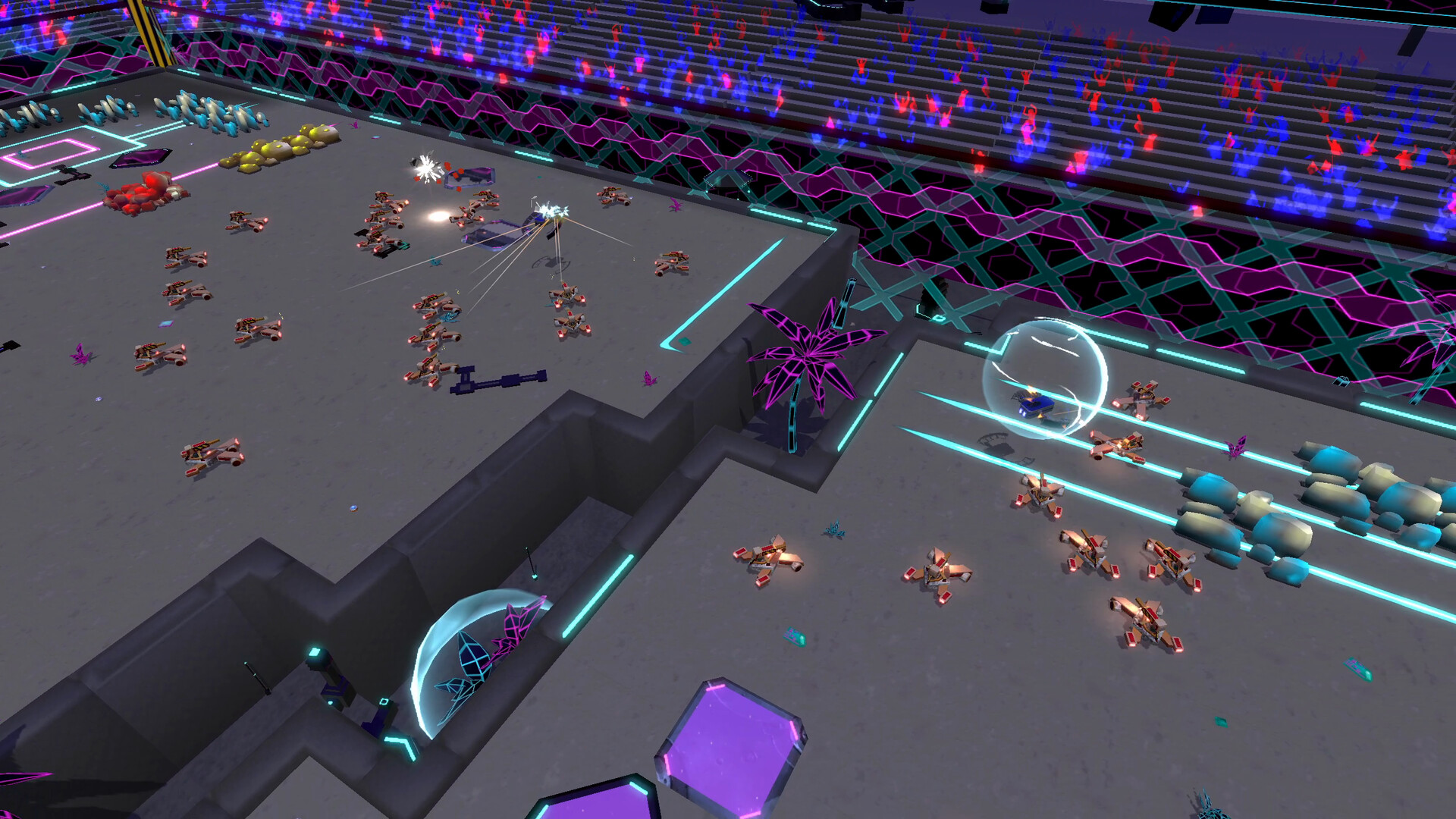 Neon Marble Rust Screenshot 1