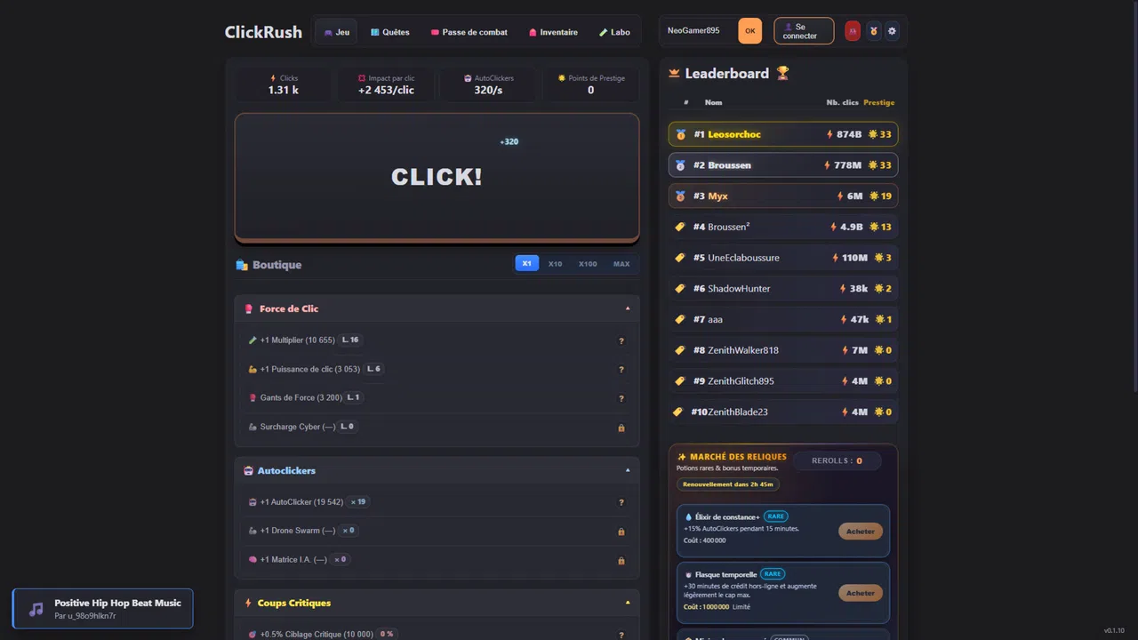 ClickRush Screenshot 2
