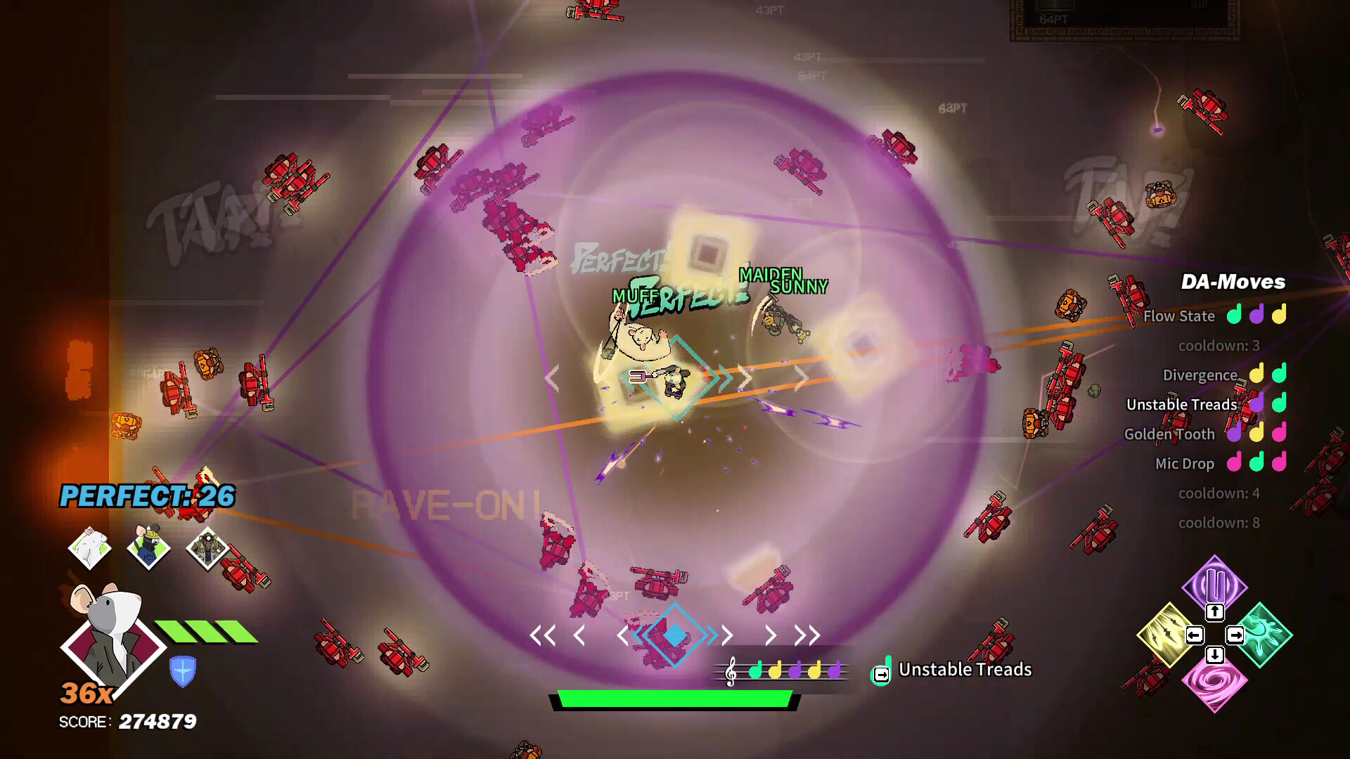 Strik9: Rhythm Rat Rampage Screenshot 1