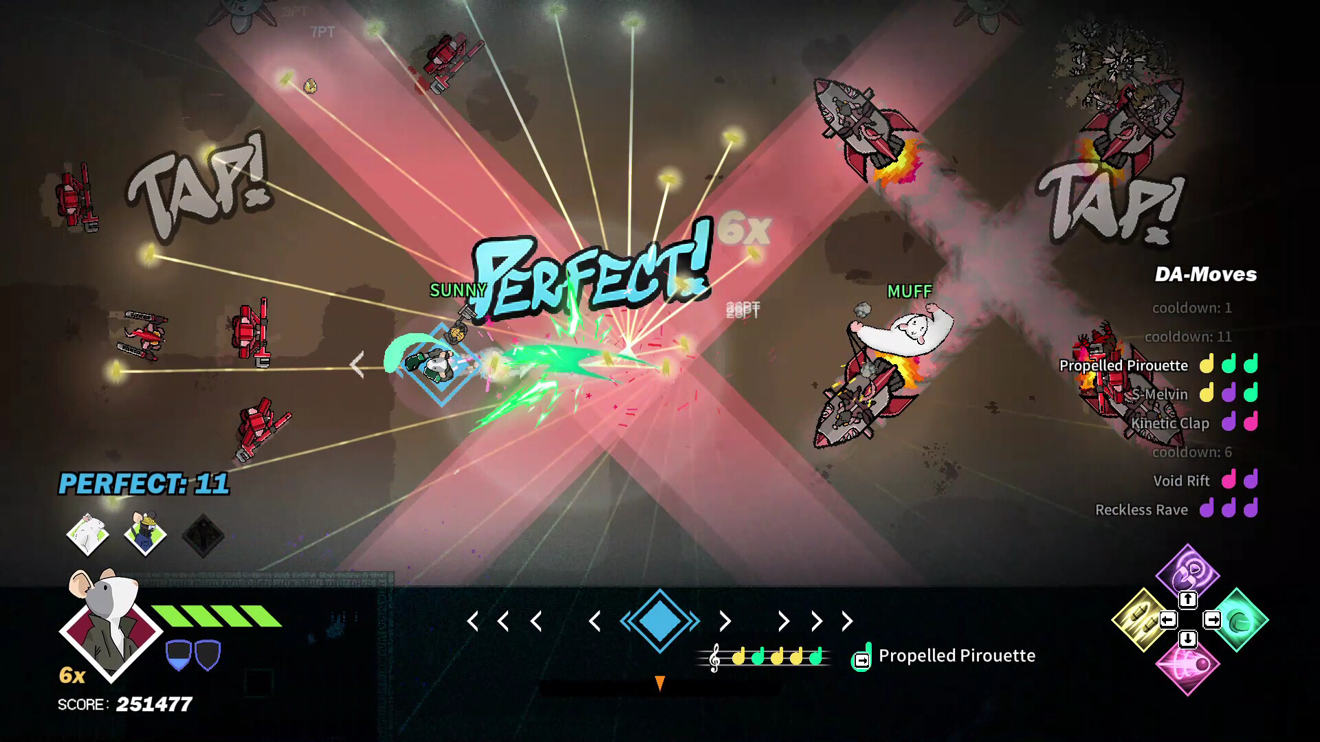 Strik9: Rhythm Rat Rampage Screenshot 0