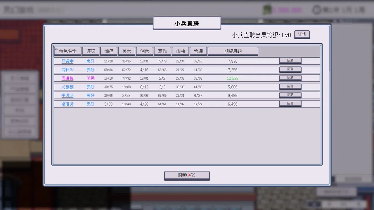 Game Company Simulator Screenshot 1