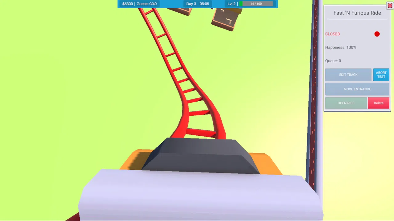 Roller Coaster Park Simulator Screenshot 3
