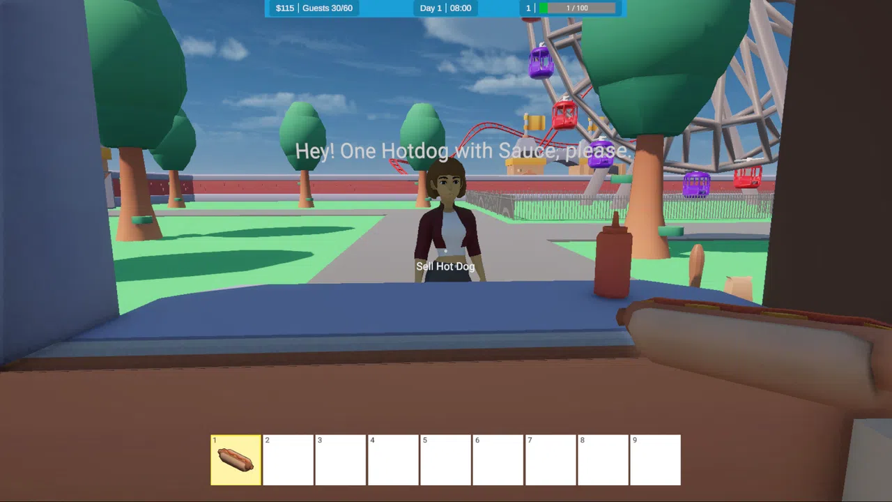 Roller Coaster Park Simulator Screenshot 0