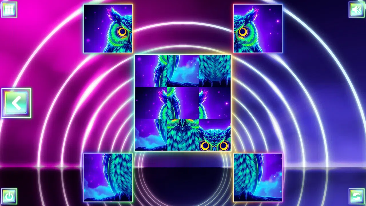Neon Fantasy: Owls Screenshot 0