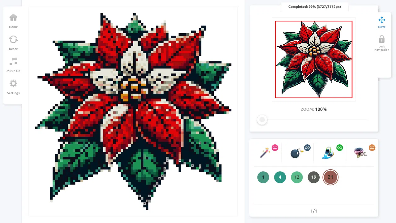 Pixel Art Coloring Book 2 - Full Version Screenshot 1