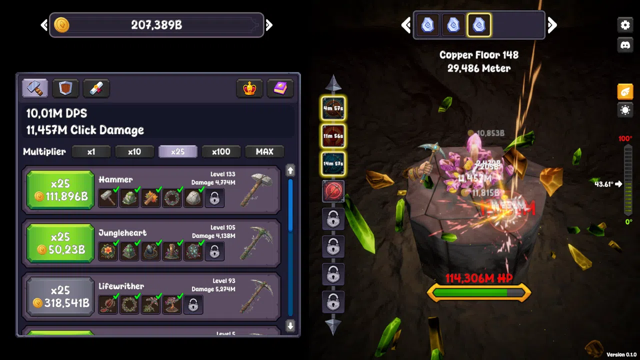 Clicker Ore Demo Screenshot 4
