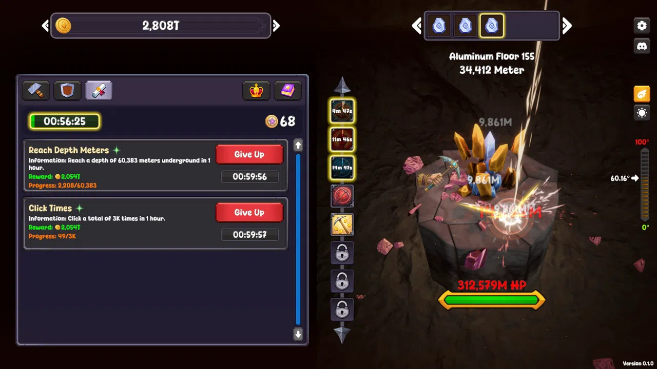Clicker Ore Demo Screenshot 1