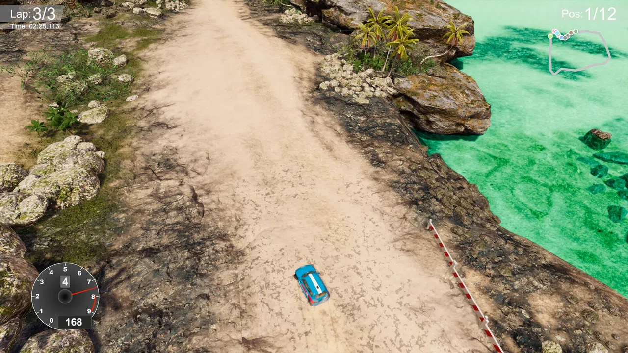 Retrowave Barro Crazy Drift Screenshot 0