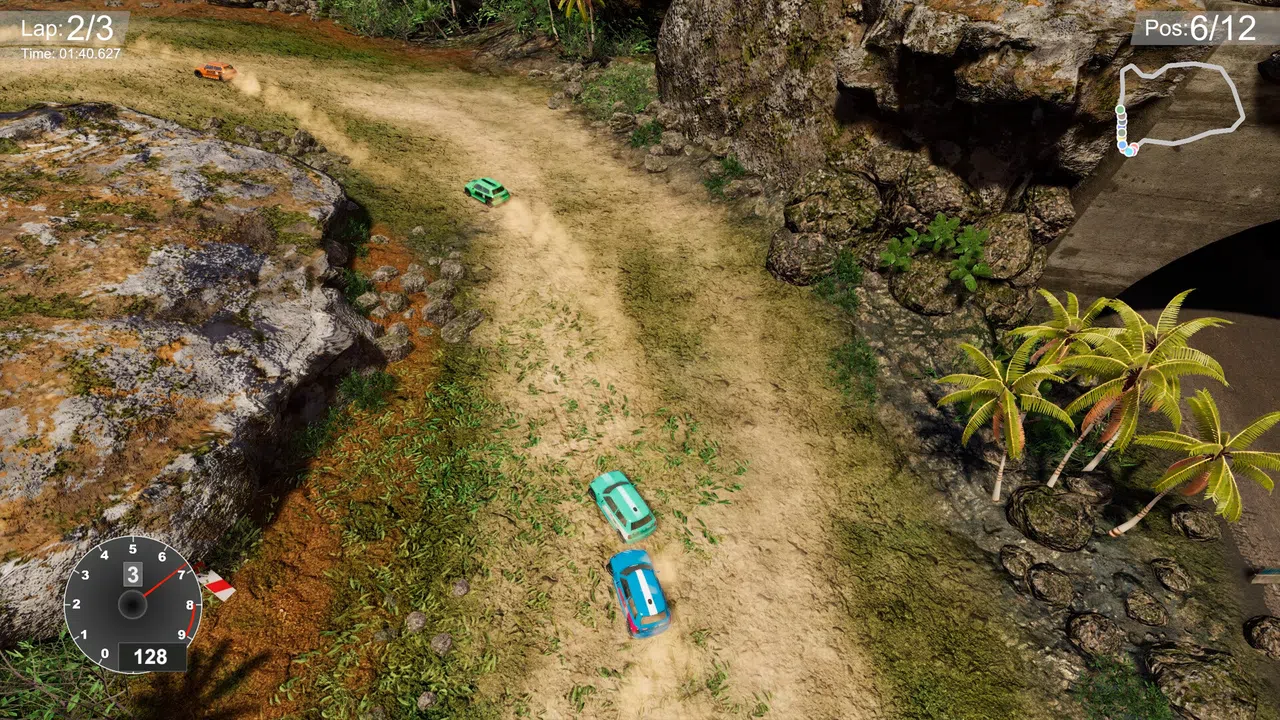 Retrowave Barro Crazy Drift Screenshot 2