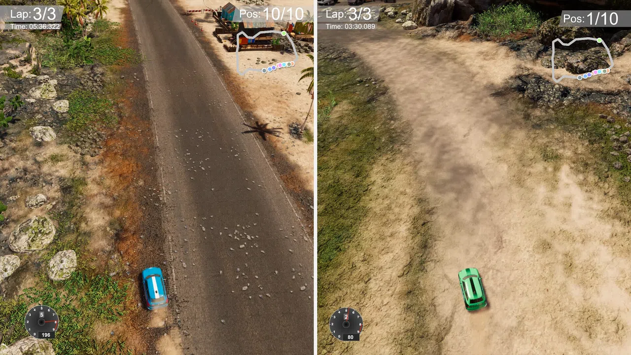 Retrowave Barro Crazy Drift Screenshot 6