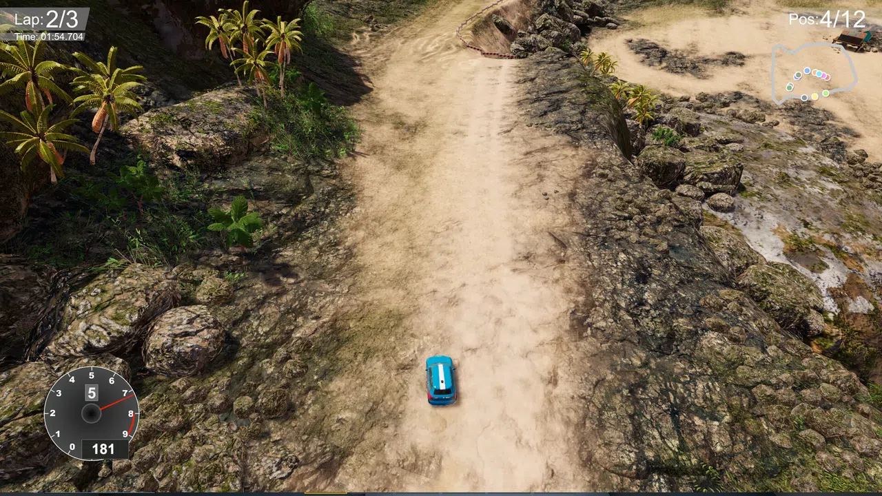 Retrowave Barro Crazy Drift Screenshot 1