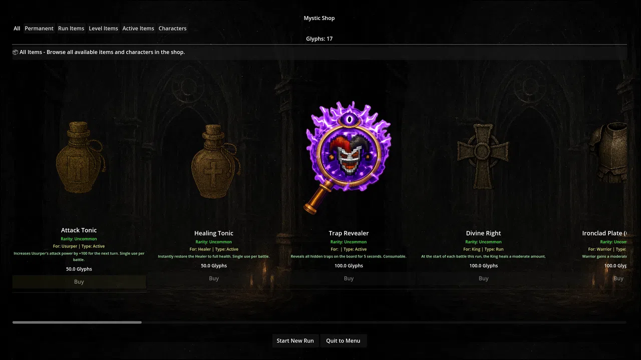 Glyph Gambit Demo Screenshot 5