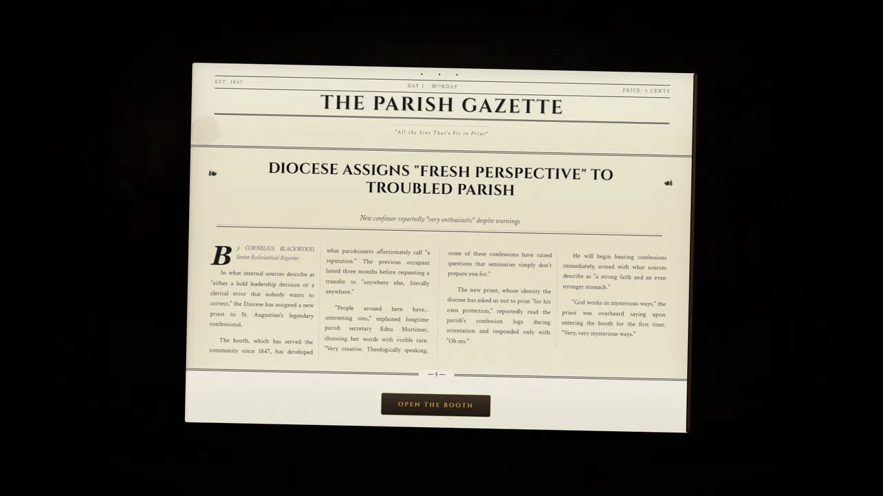 Confessional Simulator Screenshot 2