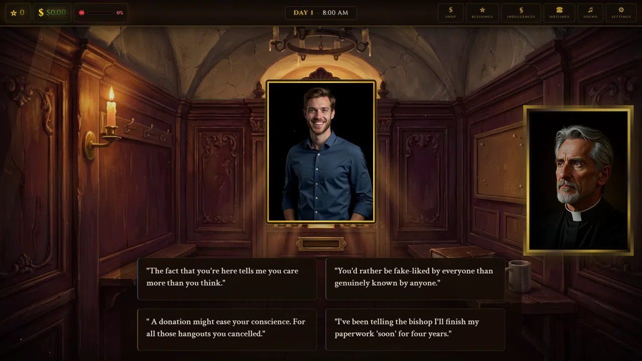 Confessional Simulator Screenshot 3