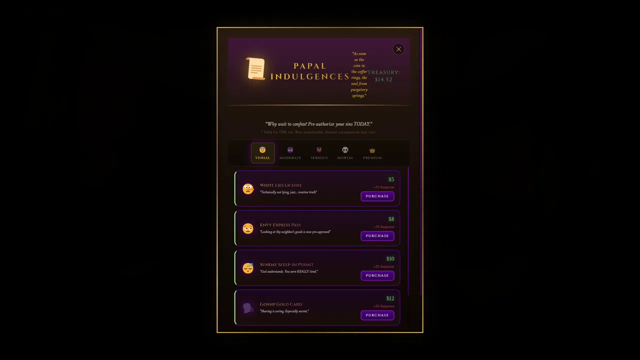 Confessional Simulator Screenshot 9