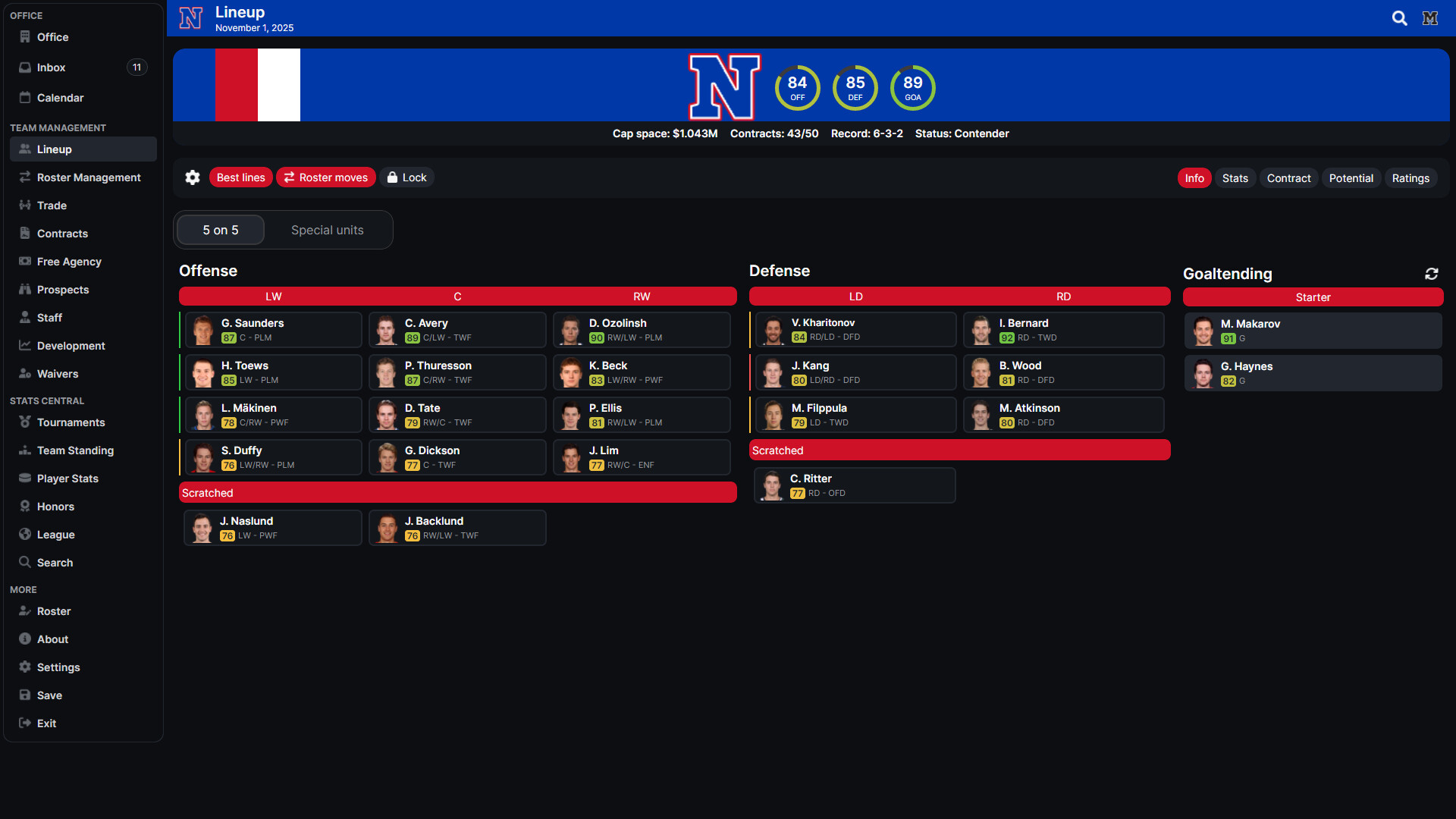 Hockey Legacy Manager 26 Screenshot 0