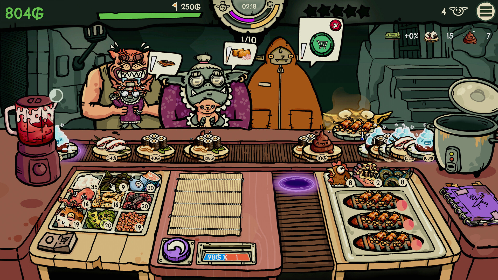 Goblin Sushi Screenshot 2